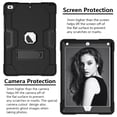 thumbnail image 5 of Allytech Case for New iPad 9.7 2018 2017,iPad 6th/5th Generation Case,Three Layer Shockproof Armor Defender Protective Case Cover for Apple iPad 9.7 2017/2018 A1893 A1954 A1822 A1823 (Black/Black), 5 of 8