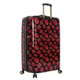 thumbnail image 4 of Betsey Johnson 30 inch Expandable Scratch Resistan Hardside Suitcase, Covered Roses, 4 of 6
