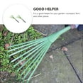 thumbnail image 4 of LEORX 2Pcs Heavy Duty Hand Soil Rake with Iron Material and Ergonomic Grip for Garden Work, 4 of 7