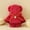 Red, variant on CuiLiyq Christmas Bear Shape Towel, Bear Bath Towel Gift Soft Coral Fleece Hand Towels, Plush Quick Drying Towels, for Wedding Shower Birthday Souvenir (Pink)