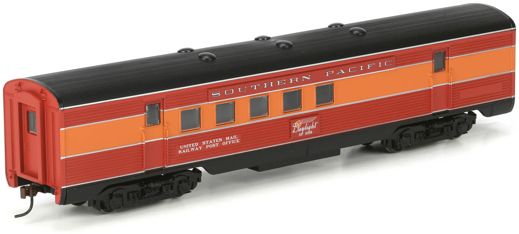 Mow Trains 1540 HO Scale SP Southern Pacific Flat Car With Load Remnants RARE