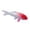 Pink, variant on LAIOWEI Miniature Koi Fish Figurines, Small Plastic Fish, Fake Goldfish Decorations for DIY Fish Tank Dollhouse Miniature Garden Realistic Carp Statues for Creative Landscaping 1Pcs