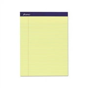 Legal Ruled Pads Narrow Rule, 8.5 x 11.75, Canary, 50 Sheets, 4/Pack