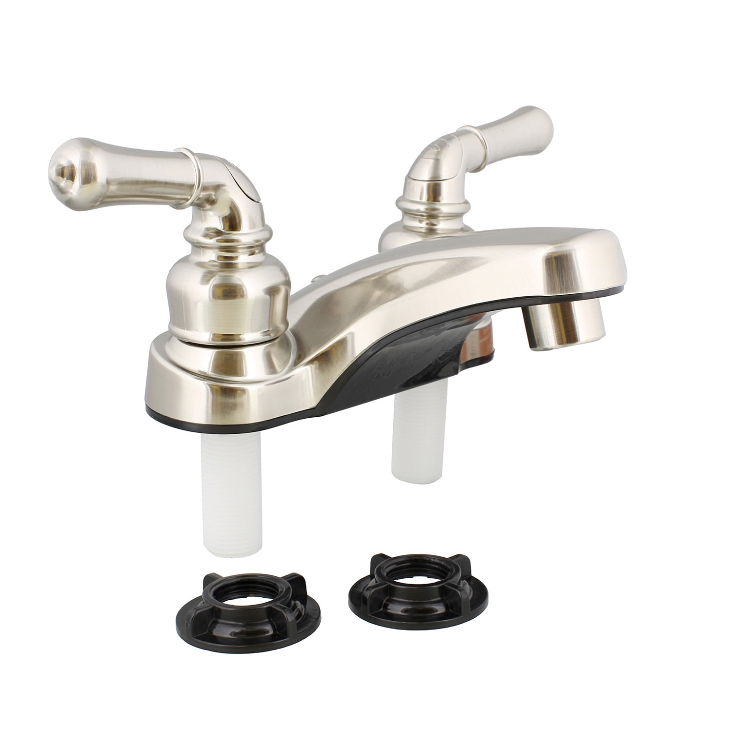 RV/Mobile Home Bathroom Vanity Sink 4" Centerset Lavatory Faucet Brushed Bronze 