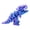 Blue purple, variant on 3D Printed Dinosaur Cartoon Tyrannosaurus Rex Home Decorations and Ornaments for Boys and Girls 1pcs