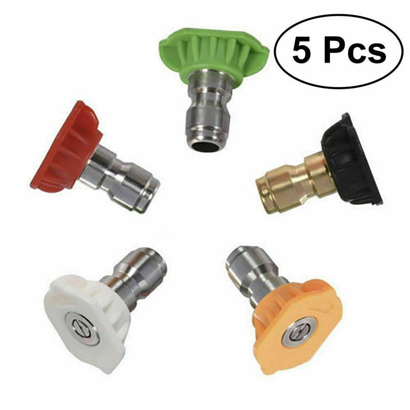 5pcs Power Pressure Washer Quick Connect Wand Gun Replacement Spray