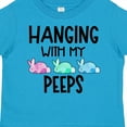 thumbnail image 4 of Inktastic Easter Hanging with My Peeps Pastel Bunnies Boys or Girls Toddler T-Shirt, 4 of 5