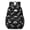 Dinosaur and Bone-2, variant on Dinosaur and Bone Black Pattern 17" School Backpacks for Teens,Waterproof Oxford Fabric,S-Shape Padded Straps for School,Travel,Hiking,Camping