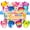 Axolotl, variant on 24 Pack Prefilled Easter Eggs with Slow Squishy Toys Axolotl Toy Easter Eggs Filled for Kids Boys Girls Easter Basket Stuffers Party Favors Easter Egg Fillers Hunt (Egg)