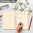 thumbnail image 5 of Notebook 8.3x5.7x0.4 Inch One Sizex1 Journey Note Diary Hardcover Notebook 60 Pages,80g Paper Writing Smooth and Not Easy to Break Cartoon Cute Panda Seamless, 5 of 8