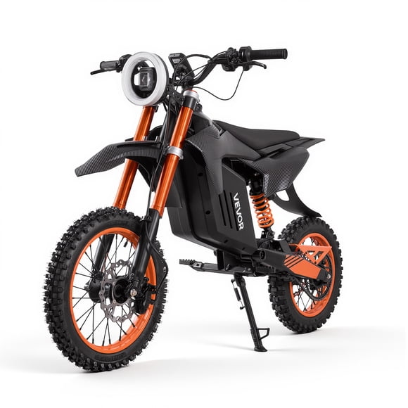 VEVOR Electric Dirt Bike for Teens Adults, 2000W Motor, 31 MPH Speed, 31 Miles Max Range, 48V 22.5Ah Battery, Off-Road Motorcycle with Light, Display