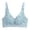 Blue, variant on Women’s Bras Women's Wireless Seamless Matte Mini Rib Bra OTHER 75B