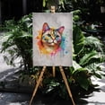 thumbnail image 4 of Watercolor Drip Manx Pop Art Colorful Portrait Artwork Vertical Matte Canvas Poster Cat Lover Kitten Owner Gifts Wall Art Home Decor - 01009, 4 of 5