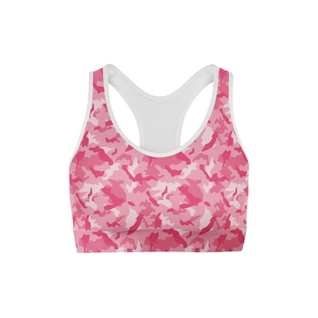 

Kioki Fika Pink Camo Sports Bra