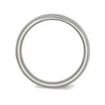 thumbnail image 5 of Mens Chisel 6mm Titanium Grooved and Brushed Wedding Band Ring, 5 of 5