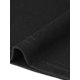 thumbnail image 5 of Falda Midi Rizada Inspire Chic para Mujer, Cintura Alta, Flowy, Corte A, Dobladillo de Pañuelo, Talla S, Negro, 5 of 6