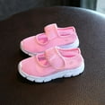 thumbnail image 3 of 2-11Y Toddler Girls Casual Mesh Athletic Shoes Trainers Kids Breathable Slip-on Sports Shoes, 3 of 7