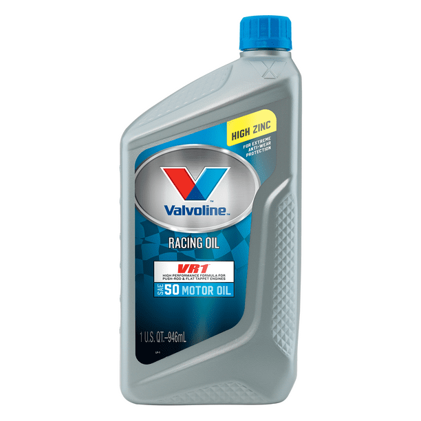 Valvoline VR1 Racing SAE 50 Conventional Motor Oil 1 QT