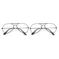 thumbnail image 3 of Guardurnaity Gafas de sol Novedad de moda Vibrante Durable Mano de obra fina Nuevo estilo Diseño único Gafas redondas Negro + Blanco Negro + Blanco 2piezas, 3 of 6