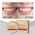 thumbnail image 5 of Natural Mint Tooth Powder for Teeth Brightening - Oral Cleaning Powder for Sensitive Enamel - Portable 40g Travel Size for Home Office Gym - Fine Powder Freshens Breath - Multi Scene Use, 5 of 9
