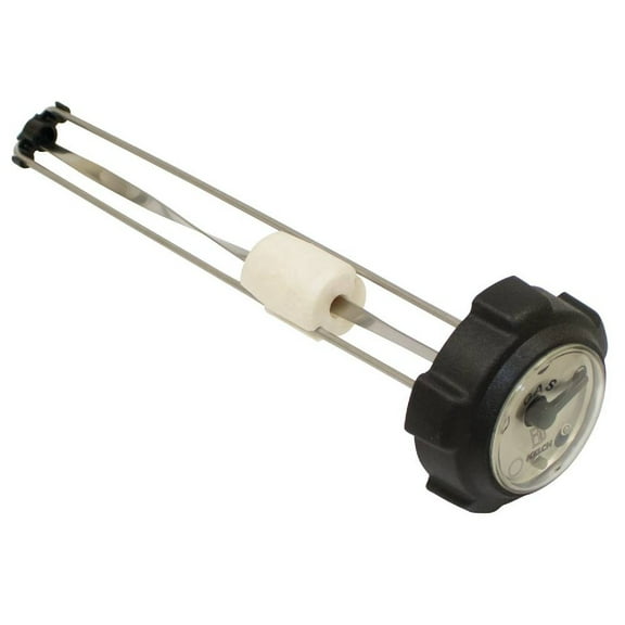 Stens 125-280 Fuel Cap, with Gauge, Not compatible with greater than 10% ethanol fuel, Replaces Cub Cadet: 751-0226A, 951-0226, 3 Height, 3 Width, 10.625 Depth