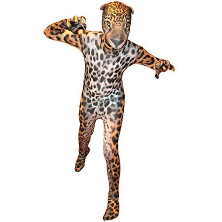 Morphsuits Jaguar Kids Animal Planet Costume - Size Small 3'-3'5 (91cm-104