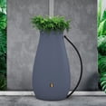 thumbnail image 4 of Algreen Products Cascata 65 gal Brown Roto Molded Plastic Rain Barrel, Double Walled Design, 4 of 6