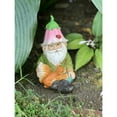 thumbnail image 2 of Red Carpet Studios Statuary Gnome with Squirrel, 2 of 2