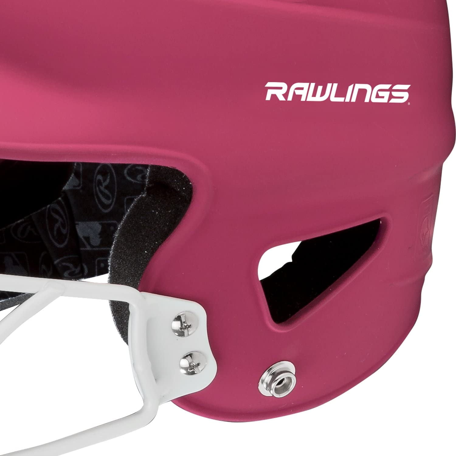 Rawlings Coolflo Highlighter Batting Helmet | Pink | Adult