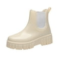 thumbnail image 1 of Dsscvnef Bottes de Neige pour Femmes Chaussures en Caoutchouc Non Extérieures pour Temps Hivernal et Humide Design Détachable Confortable, 1 of 5