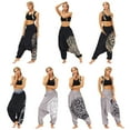 thumbnail image 3 of Men'S And Women'S Harem Pants Hip Hop Style Low Crotch Pants Casual Pants For Men And Women, 3 of 6