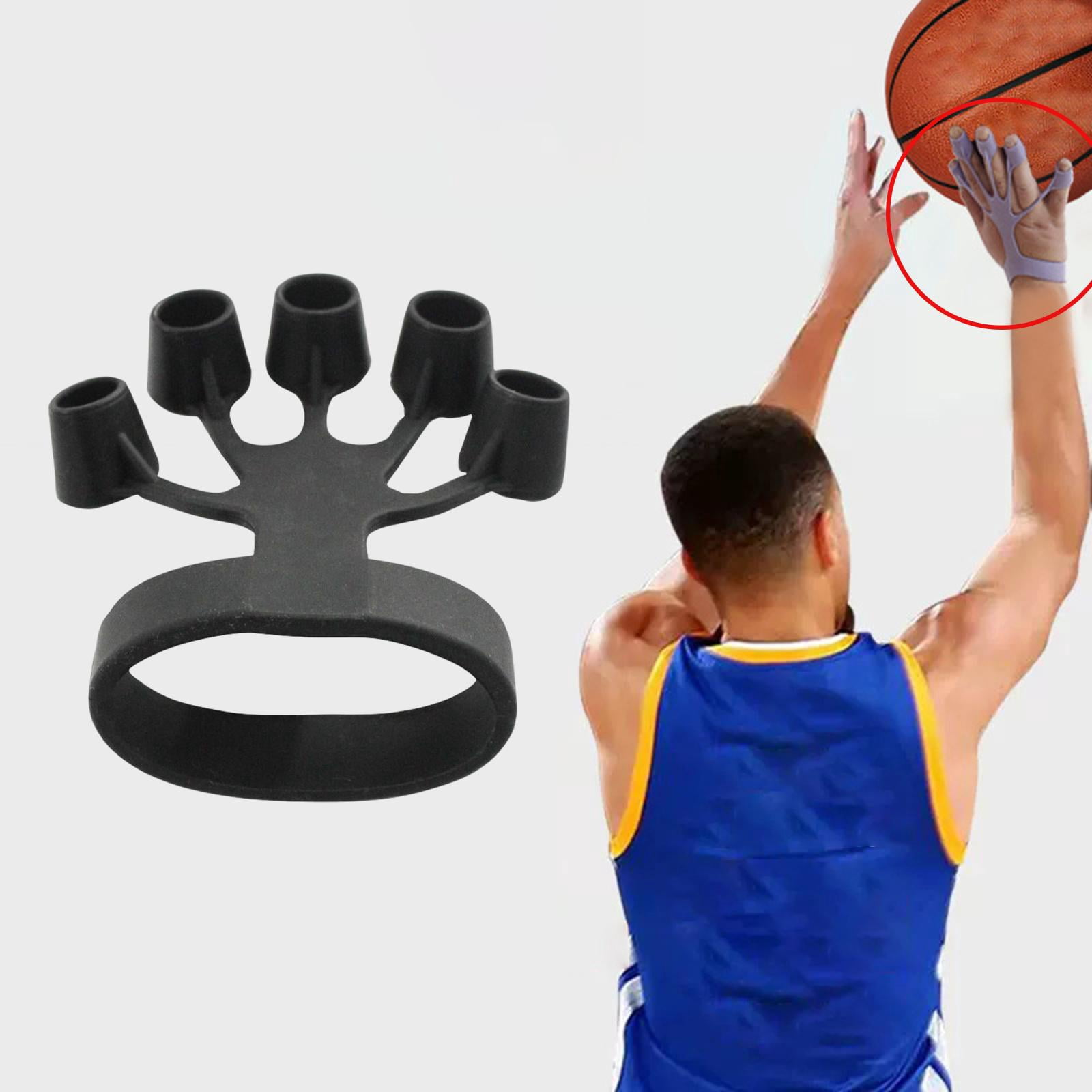 harayaa 5x Hand Grip Strengthener Fitness Equipment Finger Exerciser Wrist Training Puller Finger Resistance Band Silicone Tool for Piano Rock Climbers 5 Pcs
