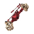 thumbnail image 3 of Bunblic 1/10 Front Axle Housing Aluminum Alloy DIY Accs Easy to Install Replacement Spare Part for Wltoys Crawler Model 104010 104026 red, 3 of 8