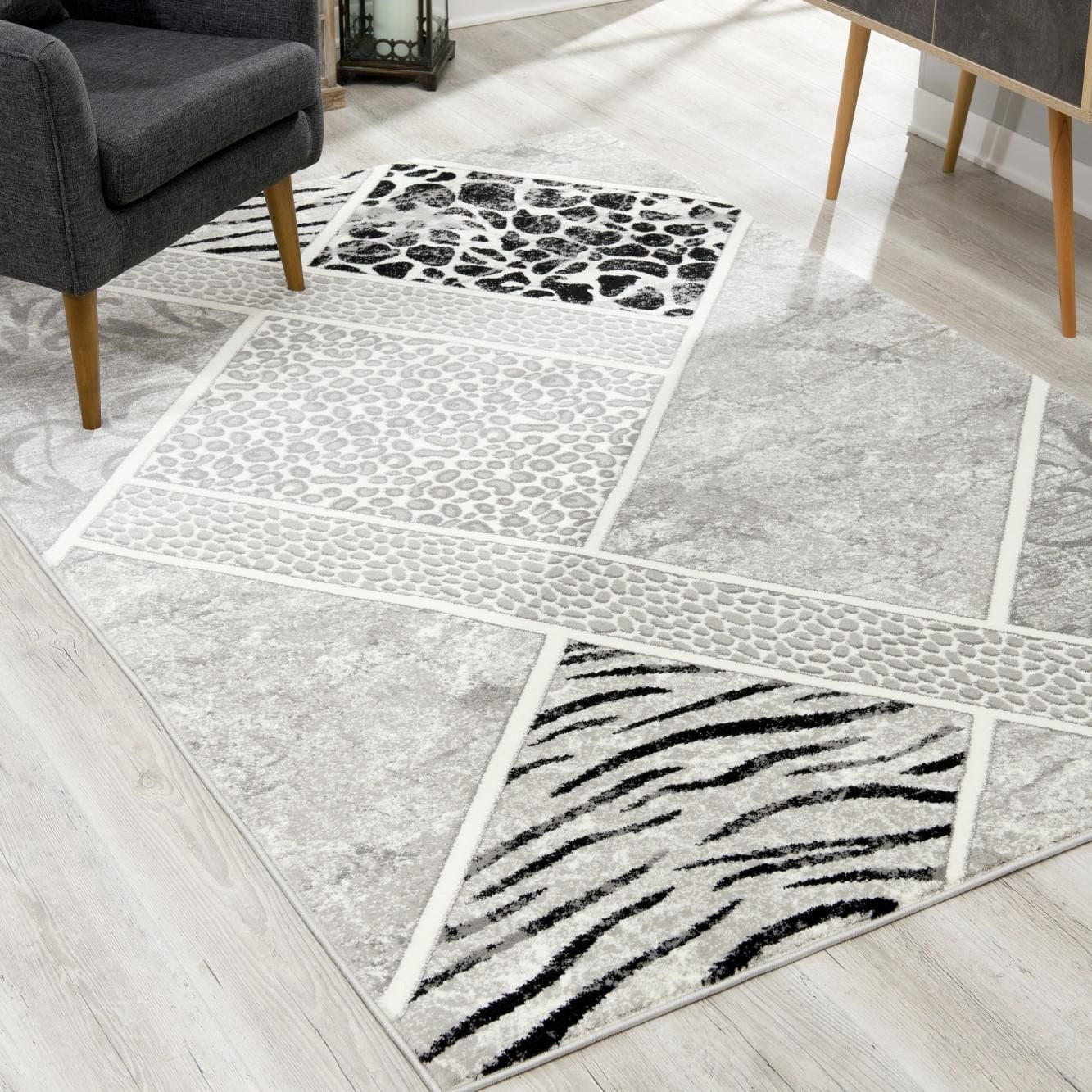 Rug Branch Modern Geometric Doormat Area Rug