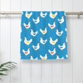 thumbnail image 5 of KLL Cartoon Chicken Ultra Absorbent & Soft Hand Towels for Bath, Hand, Face, Gym and Spa-27.5x16in, 5 of 7