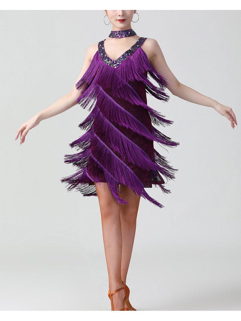 beaded flapper dress costume Womens Beaded Flapper Costume main image 1