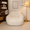 White, variant on Homy Casa Cozy Bean Bag Chair, Ideal for Reading Corners and Relaxation Spaces, Light Gray
