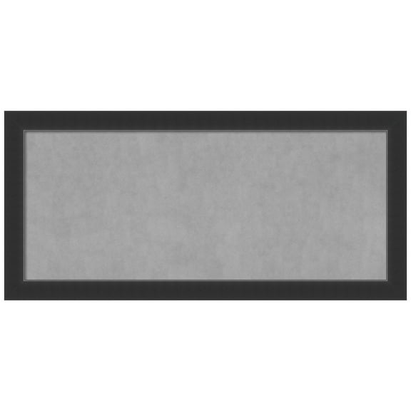 Amanti Art Corvino Black Framed Magnetic Board 53 x 25 in.
