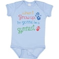 thumbnail image 3 of Inktastic Gymnast Future Boys or Girls Baby Bodysuit, 3 of 5