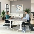 thumbnail image 3 of Synergy 72-inch Rectangle Modular Conference Table in Gray - Engineered Wood, 3 of 8