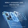 thumbnail image 4 of Luxuxy-funda transparente chapada para iPhone, funda trasera de silicona suave a prueba de golpes para iPhone 15, 14, 13, 12, 11 Pro Max, 15, 14 Plus, accesorios, 4 of 5