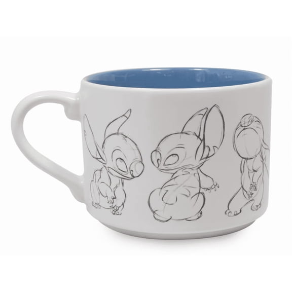 Disney Parks Stitch Stackable Coffee Mug Lilo and Stitch New With Tag