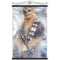 thumbnail image 3 of Star Wars: The Last Jedi - Chewie Wall Poster with Magnetic Frame, 22.375" x 34", 3 of 5