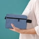 thumbnail image 1 of Neceser plegable impermeable para viajes | Organizador de afeitado y cosméticos de gran capacidad con asa | Bolsa de almacenamiento de tela Oxford para hombre y mujer, 1 of 7