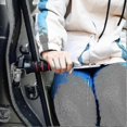 thumbnail image 4 of Universal 2-Pack Car Door Assist Handles for Elderly with Emergency Window Breaker, Automotive Support Grab Bars, Black, 4 of 5