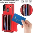 thumbnail image 3 of MYKOMI Phone Case for Samsung Galaxy A20 A30 Wallet Cover with RFID Blocking Credit Card Holder Wrist Crossbody Strap Lanyard Stand Leather Slot Cell Accessories M10s A 30 20A SM A205G Women Men, 3 of 6