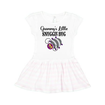 

Inktastic Grammy Little Snuggle Bug Outfit Gift Toddler Girl Dress
