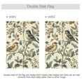 thumbnail image 4 of Yayeee Garden Flag 12" x 18" Double Sided Outdoor Yard Lawn Holiday Decorations, Green Birds, 4 of 6