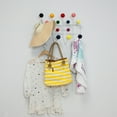 thumbnail image 3 of Bubble Natural Wood Mid Century Modern Coat Rack, 3 of 6