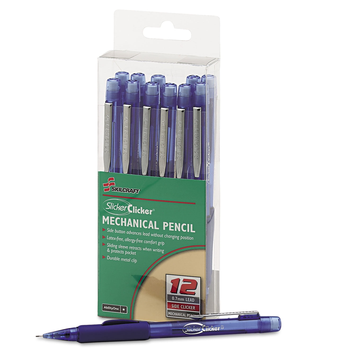 Nicpro 3 Pack Carpenter Pencil with Sharpener, Mechanical Carpenter Pe